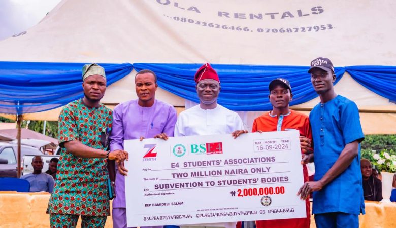 Rep. Salam Donates N2 Million to Student Bodies, Marks First Anniversary with Interfaith Thanksgiving