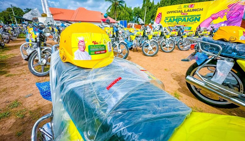 Rep. member supports Adeleke’s campaign with 10 buses, 150 motorcycles in Osun