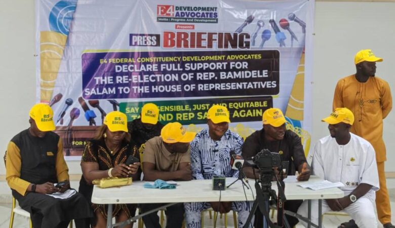 Group Backs Rep. Bamidele Salam’s Re-election Bid, Denounces Falsehood Campaign